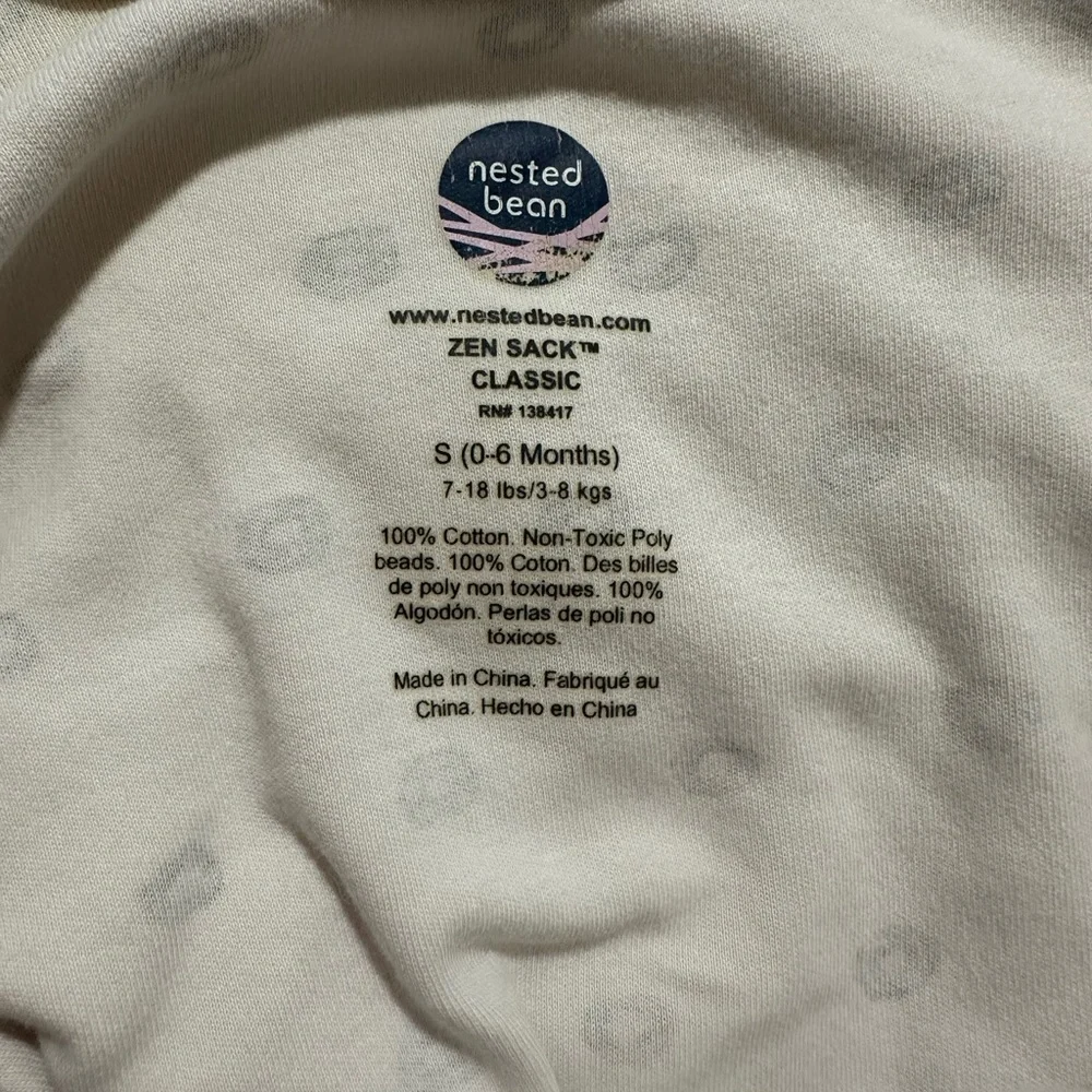 Nested Bean Sleep Sack - Picture 3 of 3